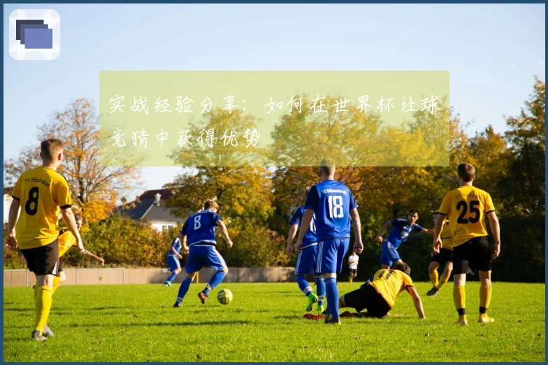 实战经验分享：如何在世界杯让球竞猜中获得优势
