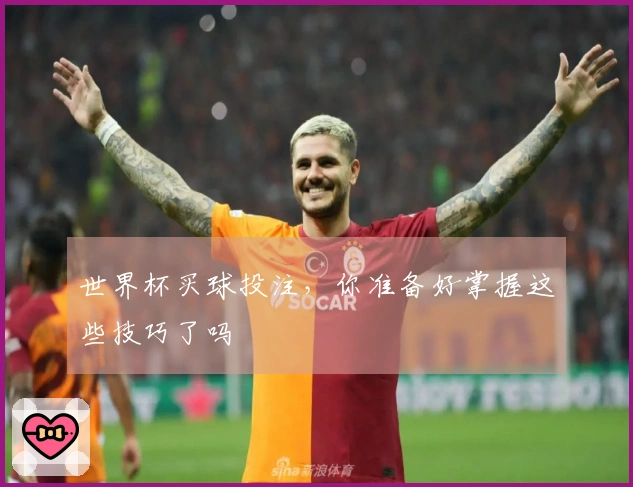 世界杯买球投注，你准备好掌握这些技巧了吗