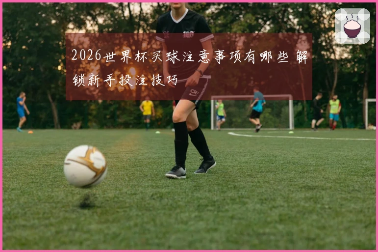 2026世界杯买球注意事项有哪些 解锁新手投注技巧